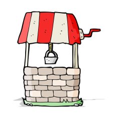 Cartoon Wishing Well N11