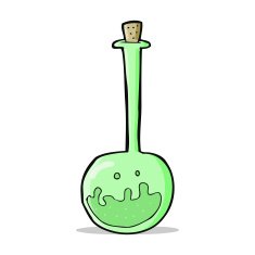 cartoon bubbling chemicals N15
