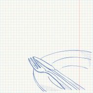 Cutlery Drawing