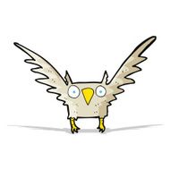 Cartoon Owl N108