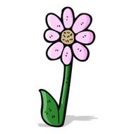 cartoon flower N261