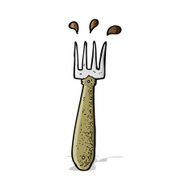 cartoon fork N27
