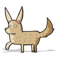 cartoon wild dog N6