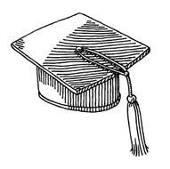 Graduation Hat Drawing