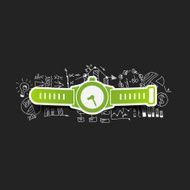 Drawing business formulas watch N7