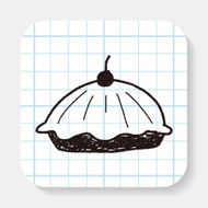 pie food doodle N6