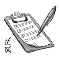 Clipboard With Check List