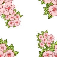 Abstract floral background with place for text N2