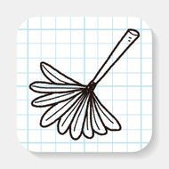 feather duster doodle N21