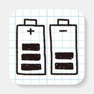 battery doodle drawing N11