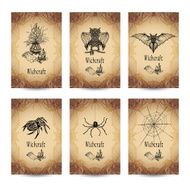 Vintage Witchcraft Banner Set