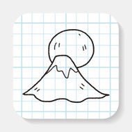 moutain sun doodle N6