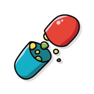 medicine color doodle N6