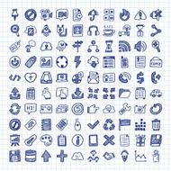 Doodle Web Icons N10