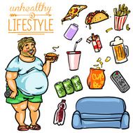 Unhealthy Lifestyle - Man N2