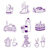 icons of food and drinks N3