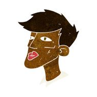 cartoon male model guy N6
