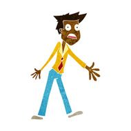 cartoon stressed man N39