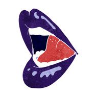 cartoon open mouth N11