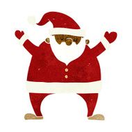 Cartoon Santa Claus N243
