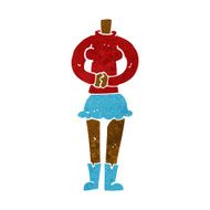 cartoon female body (add photos or mix and match cartoons) N119