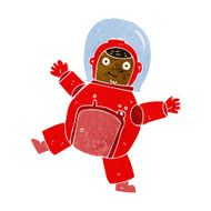 Cartoon Astronaut N80