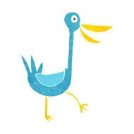 Funny Cartoon Duck N14