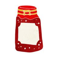 cartoon jar of jam N4