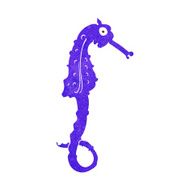 Cartoon Sea Horse N21