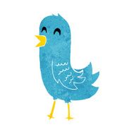 cartoon happy bird N17