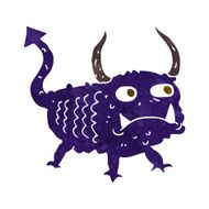 cartoon little demon N15