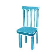 cartoon wooden chair N7