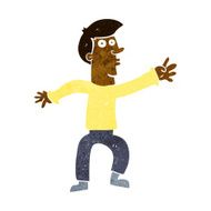 cartoon reaching man N5