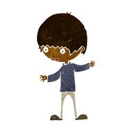 cartoon boy with outstretched arms N5