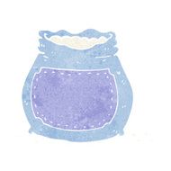 cartoon bag of flour N17
