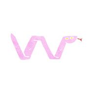cartoon snake symbol N4