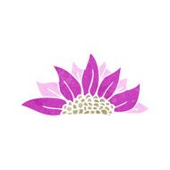 cartoon flower N263