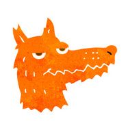 Cartoon Fox Head N10