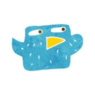 Cartoon Bird N216