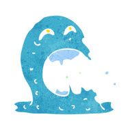 cartoon gross ghost N29