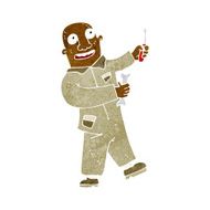 Cartoon Mechanic N17