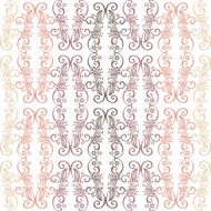 Seamless Ornate Pattern (Vector) Hand Drawn Texture N62