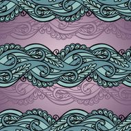 Seamless Ornate Pattern (Vector) Hand Drawn Texture N63