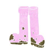 Cartoon Muddy Boots N5