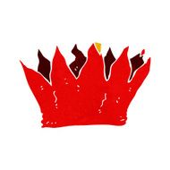 cartoon paper crown N11