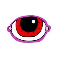 cartoon staring eye N5