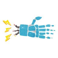 cartoon robot hand N5