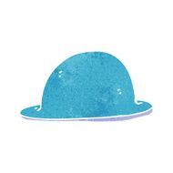 cartoon red bowler hat N4