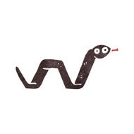 funny cartoon snake N42
