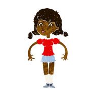 cartoon pretty girl N57
